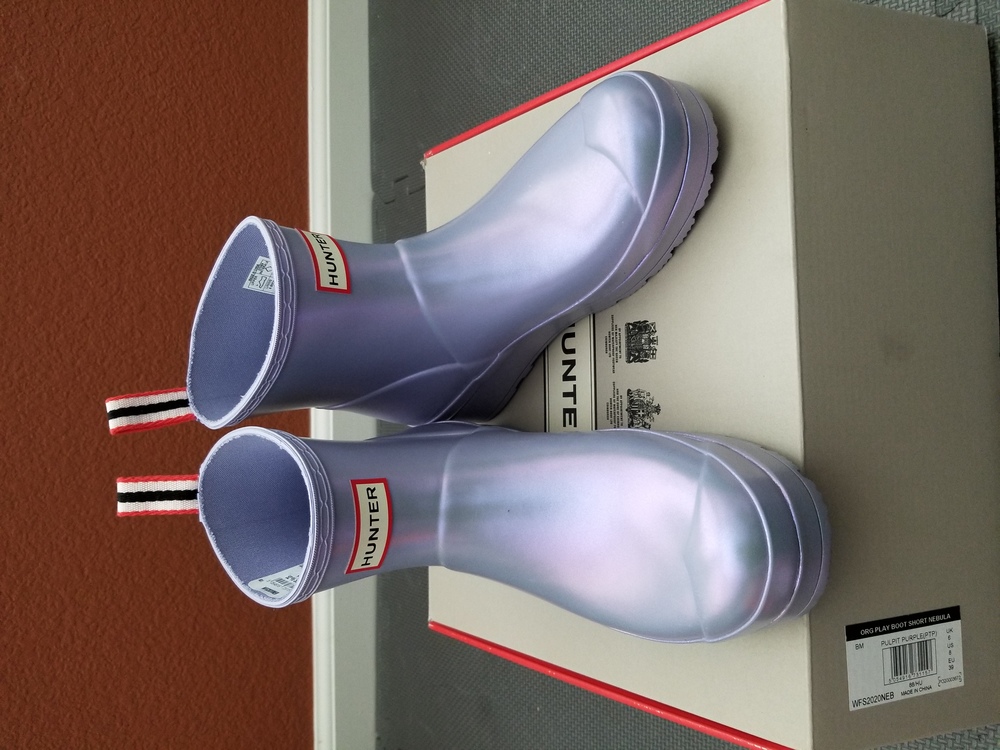 HUNTER Original Short Nebula Play Rain Boot